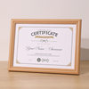 Business License Certificate Photo Frame A4 Frame Tax Registration Document Frame A3 Certificate Authorization Letter Outer Frame Photo Frame Wooden