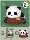 Игрушка Panda gift tiny particle assembly building blocks, совместимая с трехмерной головоломкой Lego, подарочные строительные блоки на тему панды mini 5