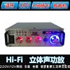 Bluetooth Power Amplifier Household High-Power Mini Small Power Amplifier 220V12 Volt Car Plug-In Card Fm Radio Power Amplifier