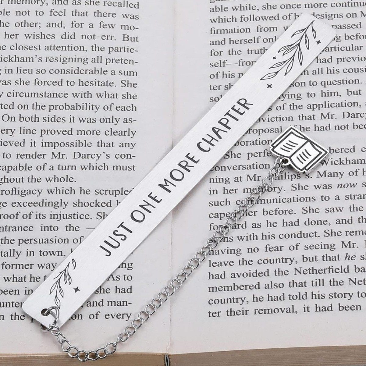 Cross-Border Hot Selling Stainless Steel Bookmarks Can Be Laser Engraved and Logoed as Literary Gifts for Friends and Teachers