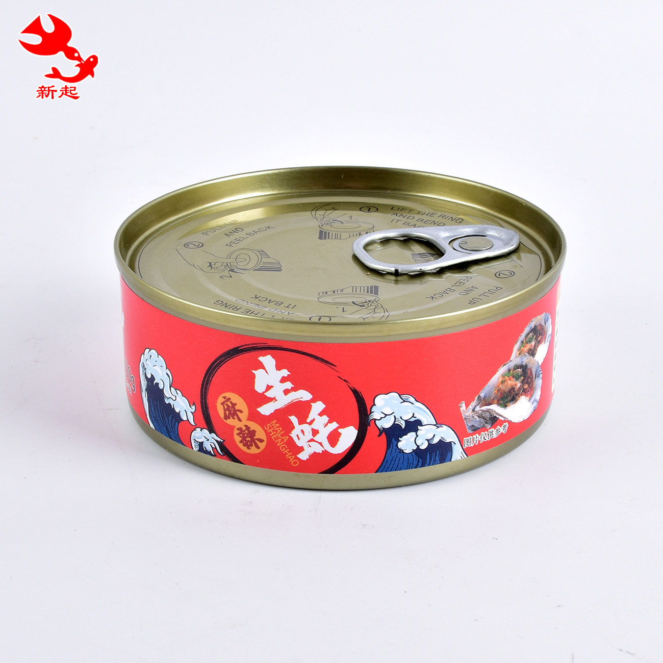 Spicy Seafood Cooked Food Fresh Oyster Snacks Canned Wholesale Ready-To-Eat Spicy Oyster Meat Canned