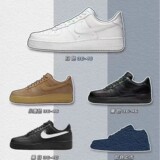 Высокая версия Putian aj Air Force One pure white af1 пшеничного цвета, оригинальная версия, черная мужская обувь Samurai, черные кроссовки