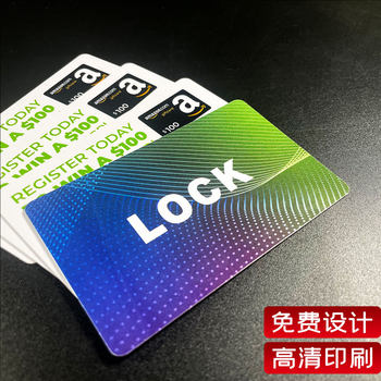 Customized Amazon Pvc Card English After-Sales Card Thank You Card Pvc Membership Card Customized Evaluation Card Label