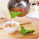 Кухонные кастрюли и сковородки, защищающие от проливания, круглый дефлектор горловины, дефлектор для жидкости, для разливания супа, кухонные принадлежности