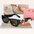 804 miu 09w black gold - single eyeglass