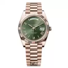 High-Quality Aaa Men's Watch, Rolex Day-Date Model, Dual Calendar, Automatic Mechanical Men's Watch