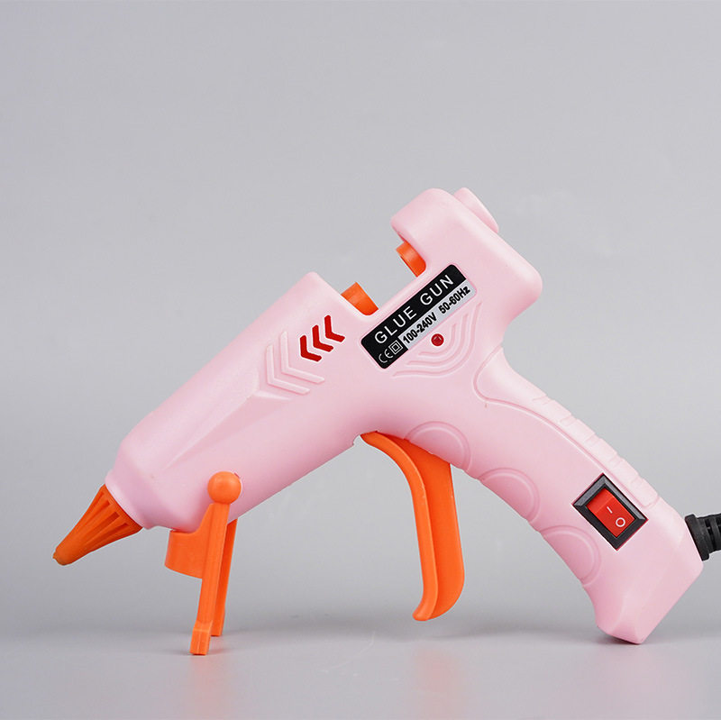 热熔胶枪厂家批发多色多功率胶枪7mm11mm胶棒手工热熔枪不烫手