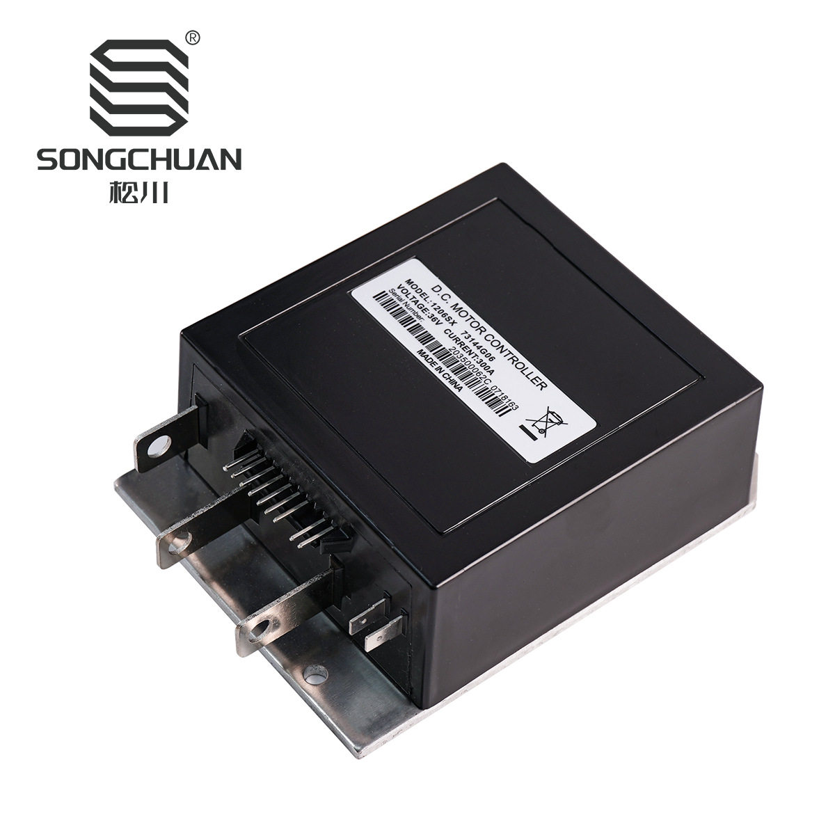 ตัวควบคุมรถกอล์ฟ รุ่น 1206Sx-005 หมายเลขชิ้นส่วน 73144-g06 แรงดันไฟฟ้า 36V กระแสไฟ 300A
