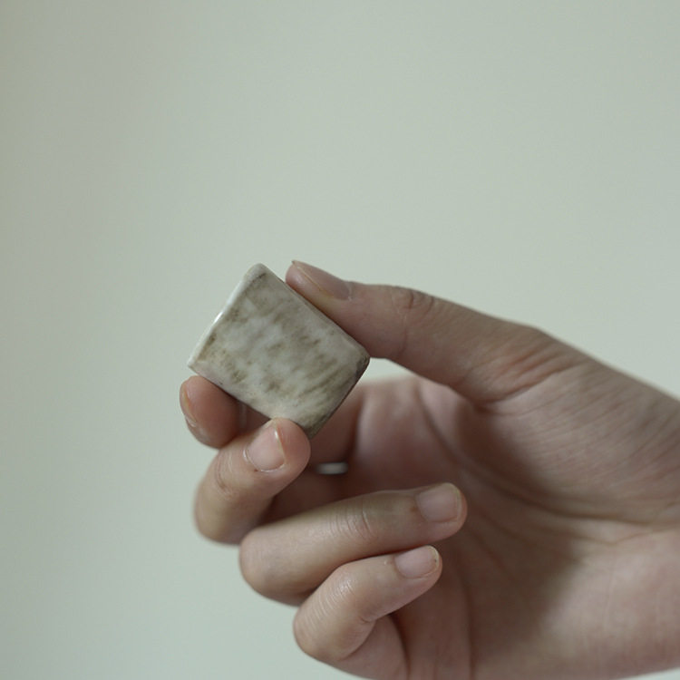 Japanese Style Stoneware Hand-made Liquor Glass Household Wine Set Small Product Spirits One-bite Cup Ceramic Tea Cup