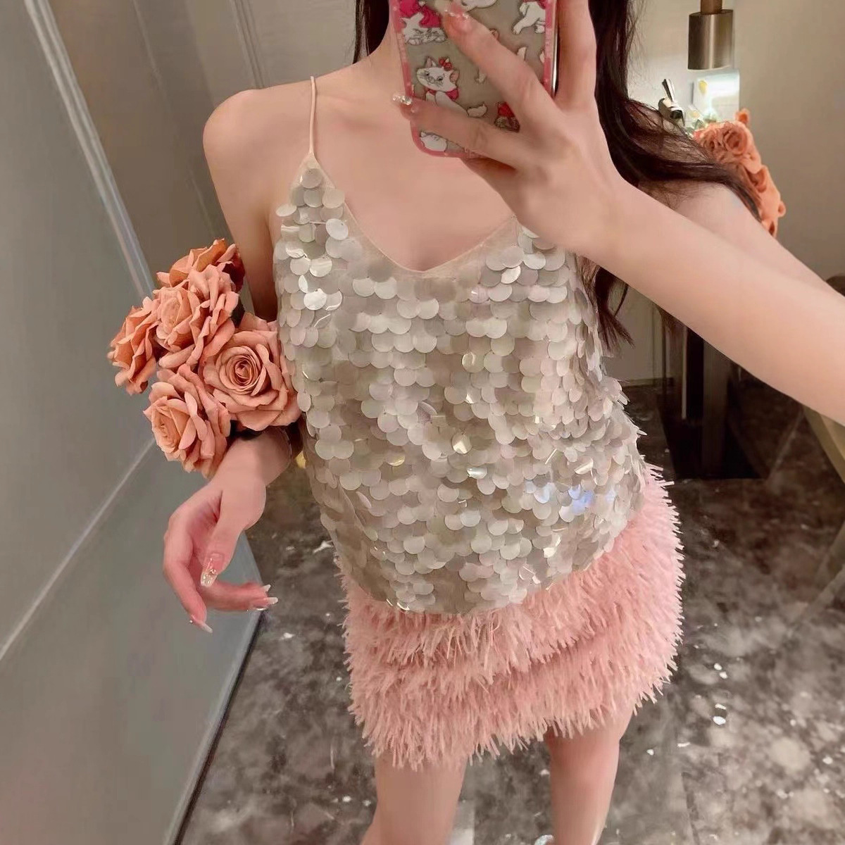 (Mới) Mã B0398 Giá 1120K: Áo Hai Dây Nữ Dotdan Hàng Mùa Hè Hai Dây Hở Vai Thời Trang Nữ Chất Liệu G04 Sản Phẩm Mới, (Miễn Phí Vận Chuyển Toàn Quốc).