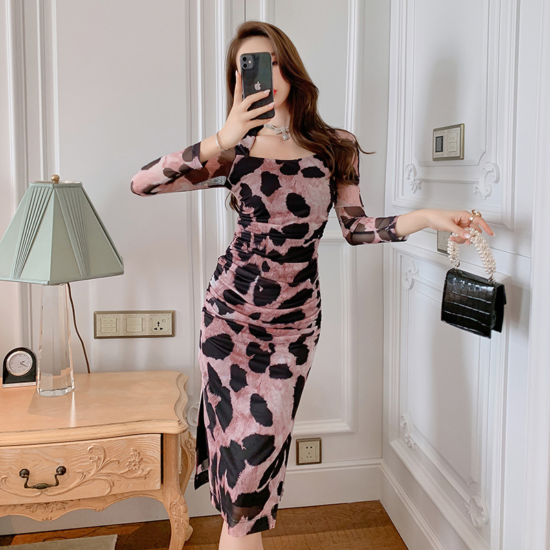 Mã D0288 Giá 950K: Váy Đầm Liền Thân Dáng Dài Nữ Chdc Sexy Dáng Ôm Body Gợi Cảm Sexy Hàng Xuân Thu Đông Phong Cách Âu Mỹ Thời Trang Nữ Chất Liệu G03 Sản Phẩm Mới, (Miễn Phí Vận Chuyển Toàn Quốc).
