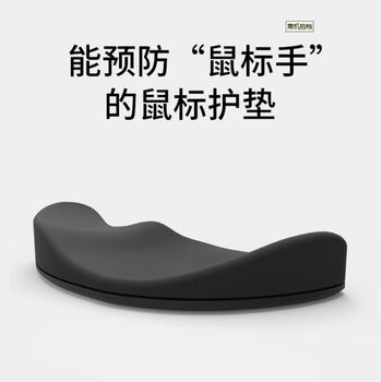 Removable Silicone Mouse Pad Palm Rest, Creative Mouse Wrist Rest, Mobile Palm Pad to Solve Mouse Hand