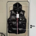 Color striped vest black