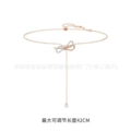 Tassel bow necklace
