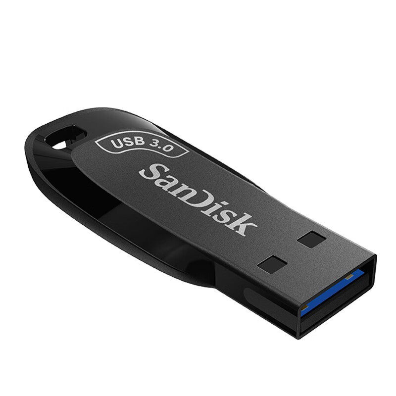 Shandi (SanDisk)U Disk for Computer USB Cool CZ410(USB3.2) Black 64GB U Disk