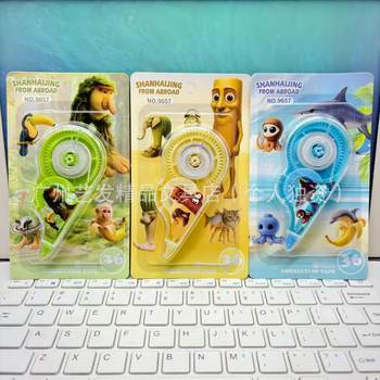 Cross-Border Overseas Shanhaijing Correction Tape for Students, Special Correction Tape for Misspellings, Correction Tape, Transparent Continuous Tape