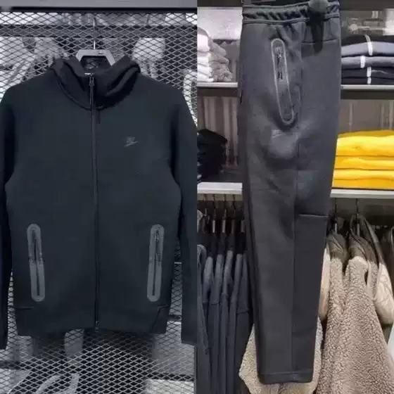 Spring and Autumn New Style Cu4496 Sports Sweatpants Casual Running Windproof Training Jacket Knitted Two-Piece Suit for Men