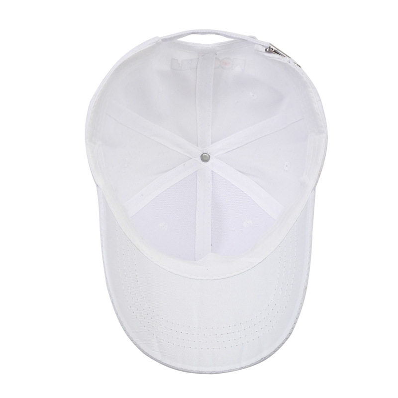 字母印花遮阳棒球帽企业活动志愿者帽子夏天户外运动时尚鸭舌帽