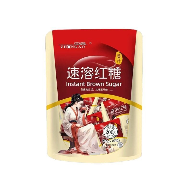China and Austria manufacturers wholesale brown sugar ginger tea instant red girls independent packaging small bags of 20g * 10 bags