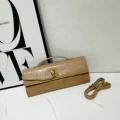 Crocodile pattern apricot color