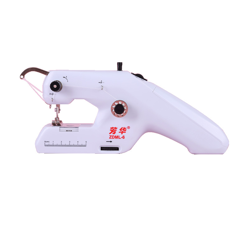 Household Sewing Machine Small Tailor Machine Small Mini Manually Electric Stitch Clothes Machine Small Miniature Stitch Clothes 家用手持缝纫机小裁缝机小型迷你手动电动缝衣机小微型缝衣服神器 Household Sewing Machine Small Tailor Machine Small Mini Manually Electric Stitch Clothes Machine Small Miniature Stitch Clothes Artifact 