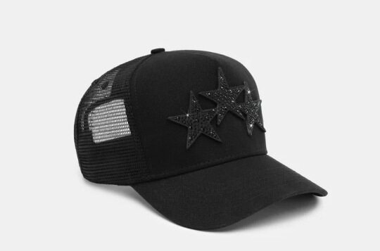 2024 estrellas europeas y americanas de venta caliente transfronterizas con diamantes gorra de béisbol gorra de malla de ala curva gorra de visera para hombres y mujeres fábrica de comercio exterior al por mayor