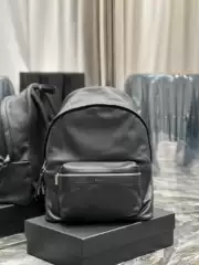 25-Year Anniversary Couple's Genuine Leather Backpack for Men and Women, Fashionable and Casual, Original Design