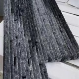 Естественная текущая вода культурный каменный ландшафт наружная стена кирпичный черный водопад ландшафтный дизайн внутреннего двора фон водяная навесная стена плита из голубого камня