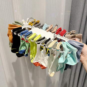 Sock Drying Rack for Home Use with Multiple Clips, Multifunctional Hanger for Clothes, Underwear, and Socks