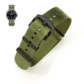 Military Green Black Buckle