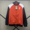 Liverpool One-sided Embroidered Hooded Windbreaker