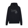 924 black hooded sweatshirt