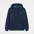 Navy blue light blue label