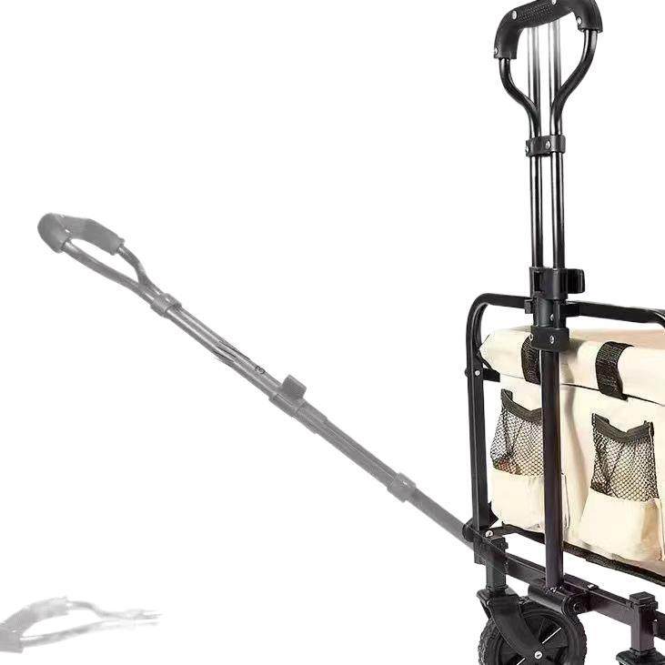 Outdoor Camping Cart Foldable Trolley Camping Picnic Camp Cart Pull Rod Trolley Stall Cart One Piece Wholesale