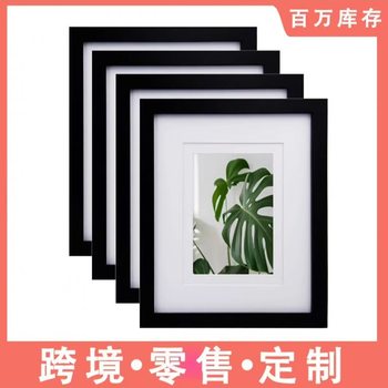 Creative handmade wooden photo frame table wholesale 6 inch 7 inch 8 inch a4 photo frame table wall photo frame living room decoration