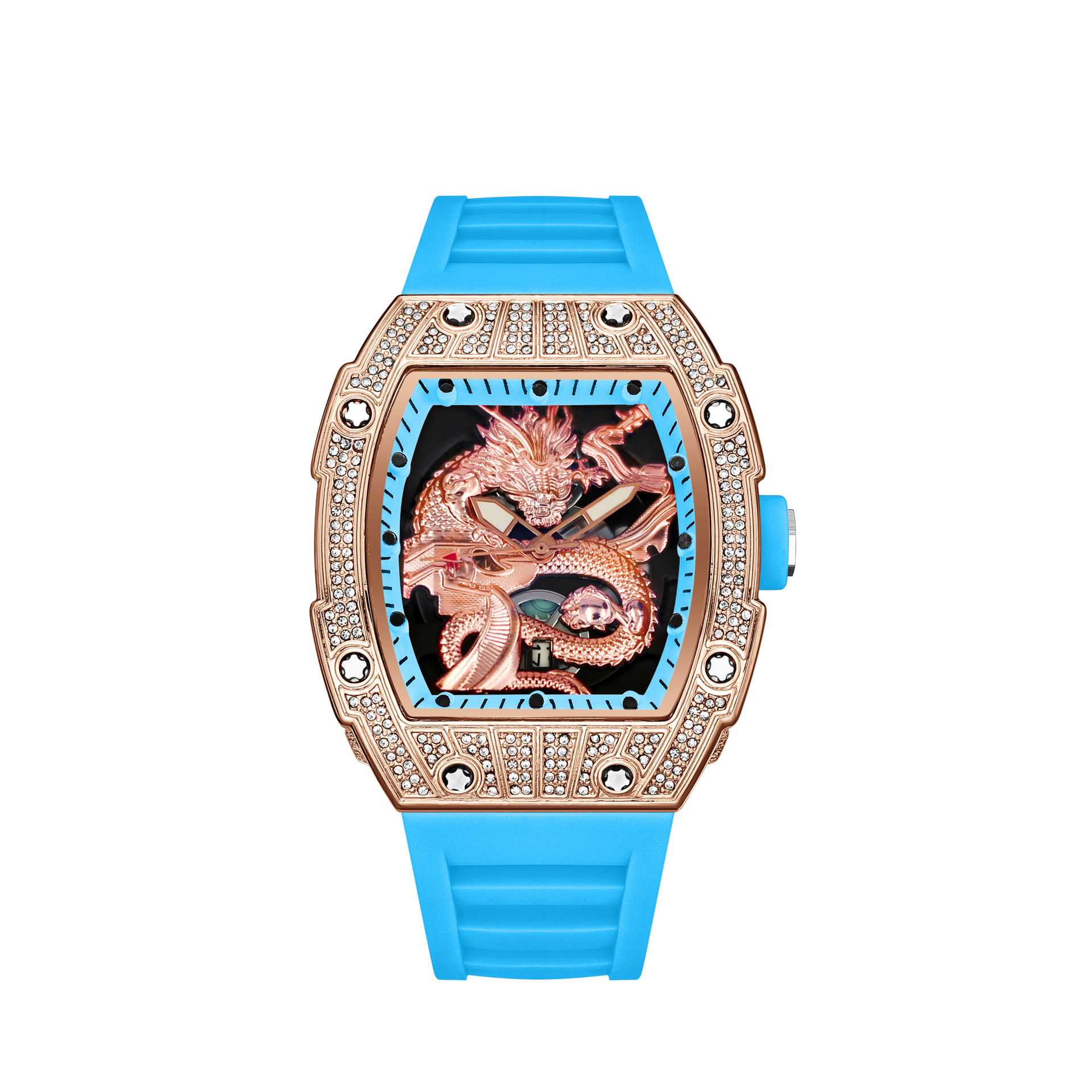 Wholesale Cross-border Foreign Trade New Richard Barrel Luminous Waterproof Great Wall Dragon Quartz Watch Men 5 O1CN01Mh1m521bp0QqYtw3v !!2219462153513 0 cib