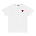 White little red heart