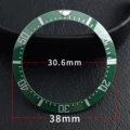 Ceramic green circle silver letter little ghost king blue green light