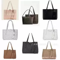 Gs Guess Home Foreign Trade New European and American Style Versatile Printed Three-In-One Mother-Daughter Bag Large Capacity Shopping Tote Shoulder Bag