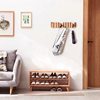 Nqv Solid Wood Piano Wall Clothes Hanger Entrance Hook Living Room Room Wall Bedroom Door Coat Rack Donglong