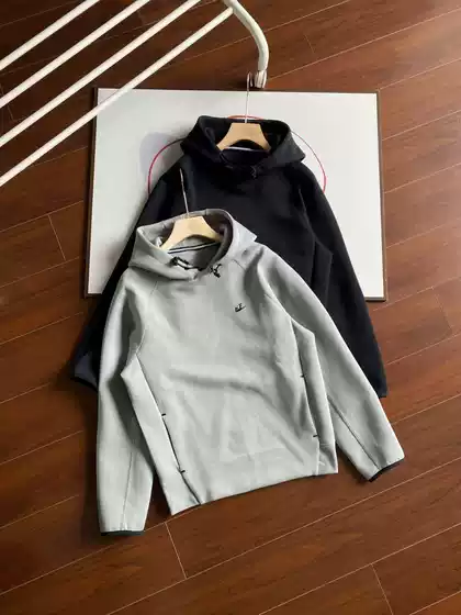 25 New Spring and Summer Styles of Men's Small Logo Printed Fashionable Knitted Hoodies Casual Sports Sweatshirts Model Number 8017
