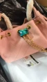 25bag lychee skin caviar/pink-upgraded version