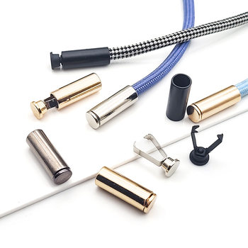 Metal Hanging Plated Bell Sweater Trousers Hat Rope Casual Clothing Button Decorative Buckle Rope Buckle Hanging Buckle Rope Head Buckle