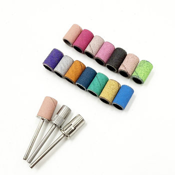 100-grain nail sand ring 6.35 sand cloth ring grinding head electric nail carving grinding type nail remover