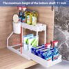 Sink Layered Debris Multi-Layer Drawer-Type Seasoning Storage Rack Home Kitchen Pull-Out Storage Rack Wholesale