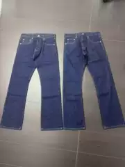 Feel Free to Compare! Yyj's Own 517 Original Cow 14oz Denim Seersucker Is Different from Ordinary Denim Fabrics