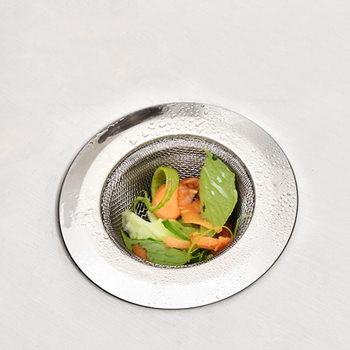 Sewer Anti-Blocking and Anti-Odor Floor Drain Stainless Steel Dishwashing Sink Kitchen Sink Garbage Filter Hair Filter