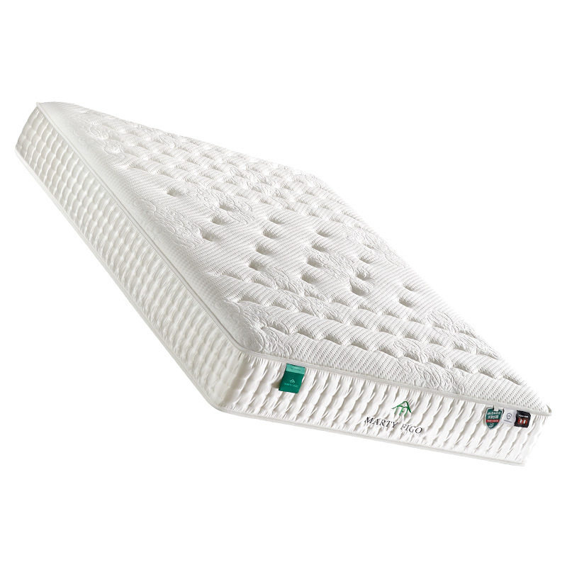 Factory Direct Supply Latex Spring Silent Mattress for Home Bedroom Thickened for Guesthouses and Hotels Compressed Roll-Packed Zero-Pressure Mattress