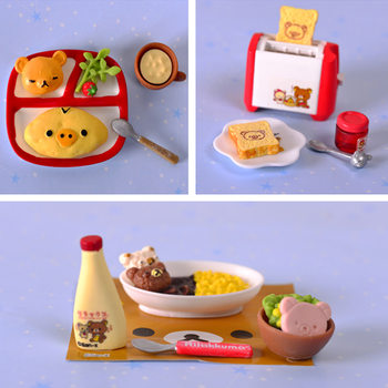 Resin accessories material DIY cream glue mobile phone shell patch three-dimensional food play light bear simulation lunch box cream