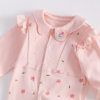 Baby clothes spring and autumn pure cotton men and women Baby floral jumpsuit long sleeve romper air conditioning clothes source manufacturer